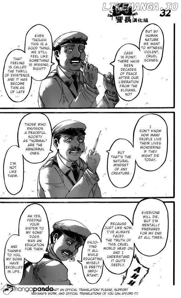 Attack on Titan, Chapter 87 image 33